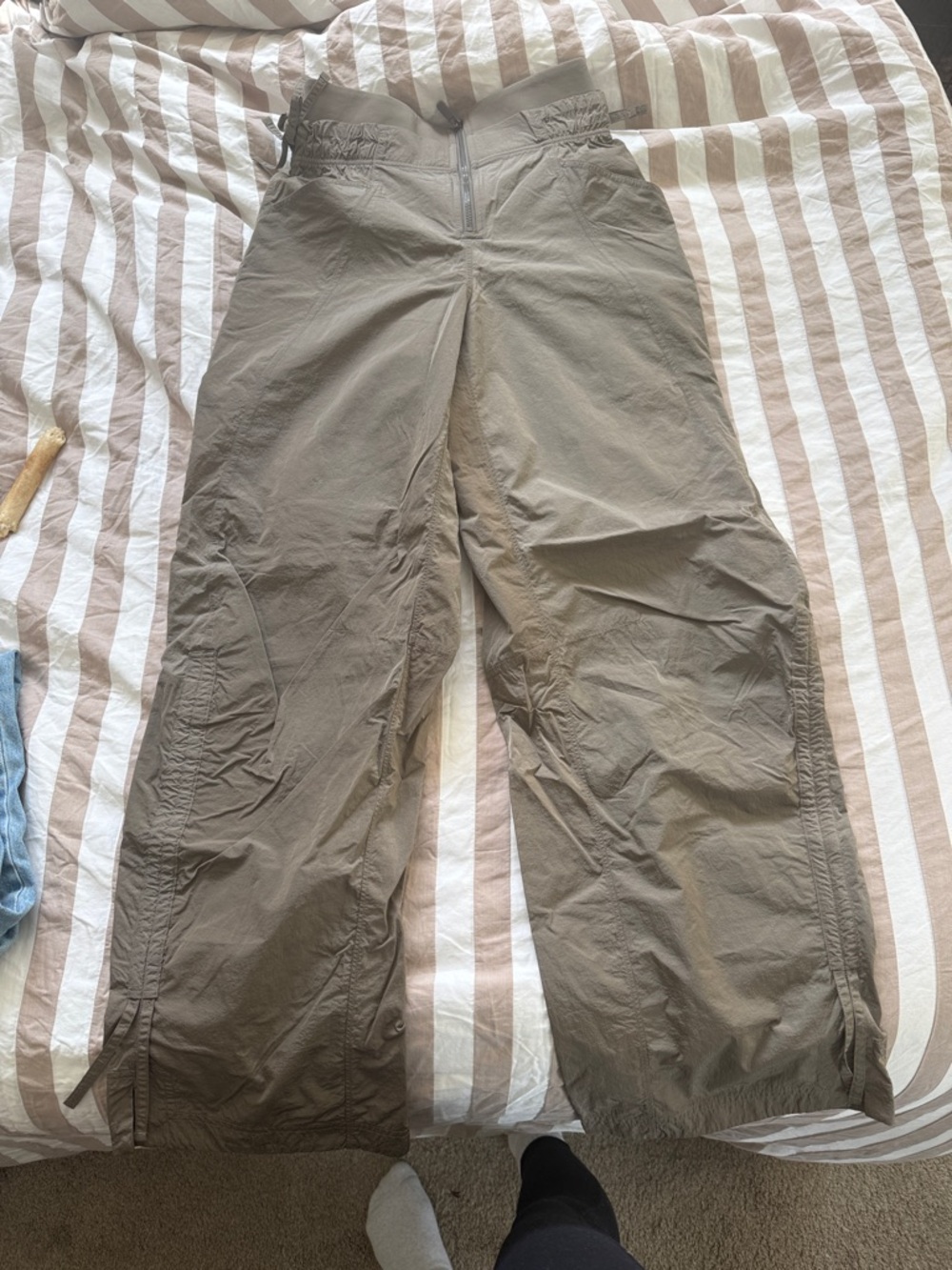 lululemon athletica Olive Green Track Joggers